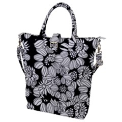 Mandala Calming Coloring Page Buckle Top Tote Bag