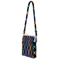 Pattern Background Bright Blue Multi Function Travel Bag by HermanTelo