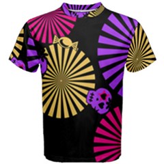 Seamless Halloween Day Dead Men s Cotton Tee