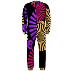 Seamless Halloween Day Dead Onepiece Jumpsuit (men) 