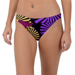 Seamless Halloween Day Dead Band Bikini Bottom