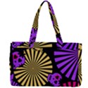 Seamless Halloween Day Dead Canvas Work Bag View2