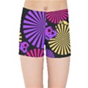 Seamless Halloween Day Dead Kids  Sports Shorts View1