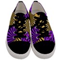 Seamless Halloween Day Dead Men s Low Top Canvas Sneakers View1