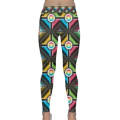 Pattern Pastels Background Classic Yoga Leggings