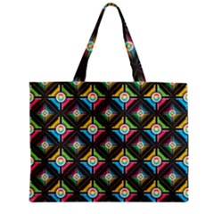 Pattern Pastels Background Zipper Mini Tote Bag