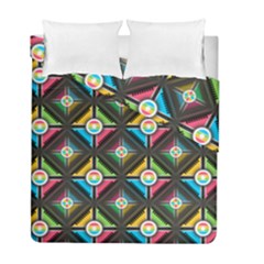 Pattern Pastels Background Duvet Cover Double Side (full/ Double Size)