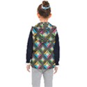 Pattern Pastels Background Kids  Hooded Puffer Vest View2