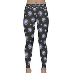 Seamless Pattern Background Circle Classic Yoga Leggings