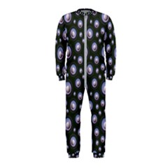 Seamless Pattern Background Circle Onepiece Jumpsuit (kids)