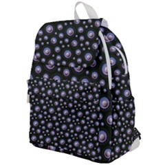 Seamless Pattern Background Circle Top Flap Backpack