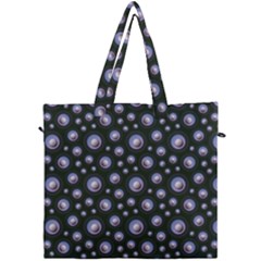 Seamless Pattern Background Circle Canvas Travel Bag by HermanTelo