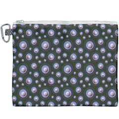 Seamless Pattern Background Circle Canvas Cosmetic Bag (xxxl)