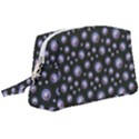 Seamless Pattern Background Circle Wristlet Pouch Bag (Large) View1