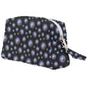 Seamless Pattern Background Circle Wristlet Pouch Bag (Large) View2