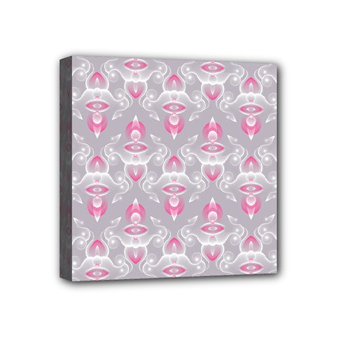 Seamless Pattern Background Mini Canvas 4  X 4  (stretched)