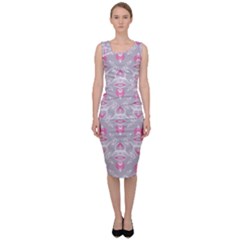 Seamless Pattern Background Sleeveless Pencil Dress