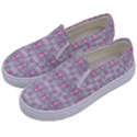 Seamless Pattern Background Kids  Canvas Slip Ons View2