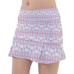 Seamless Pattern Background Tennis Skirt