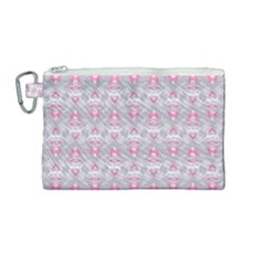 Seamless Pattern Background Canvas Cosmetic Bag (medium)