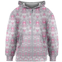 Seamless Pattern Background Kids  Zipper Hoodie Without Drawstring