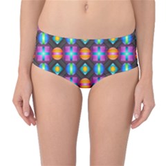 Squares Spheres Backgrounds Texture Mid-waist Bikini Bottoms