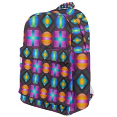 Squares Spheres Backgrounds Texture Classic Backpack