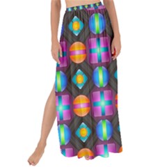 Squares Spheres Backgrounds Texture Maxi Chiffon Tie-up Sarong