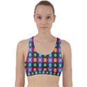 Squares Spheres Backgrounds Texture Back Weave Sports Bra View1