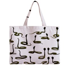 Snake Cobra Reptile Poisonous Zipper Mini Tote Bag