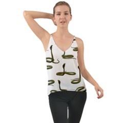 Snake Cobra Reptile Poisonous Chiffon Cami