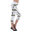 Snake Cobra Reptile Poisonous Lightweight Velour Capri Leggings  View4