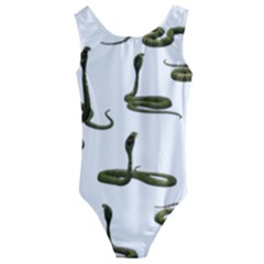 Snake Cobra Reptile Poisonous Kids  Cut-out Back One Piece Swimsuit