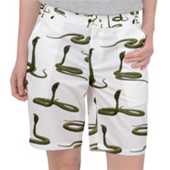 Snake Cobra Reptile Poisonous Pocket Shorts by HermanTelo