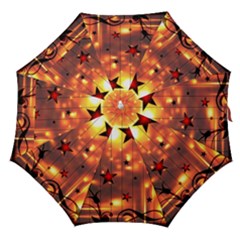 Star Radio Light Effects Magic Straight Umbrellas