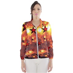 Star Radio Light Effects Magic Women s Windbreaker