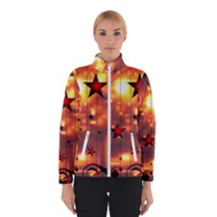 Star Radio Light Effects Magic Winter Jacket by HermanTelo