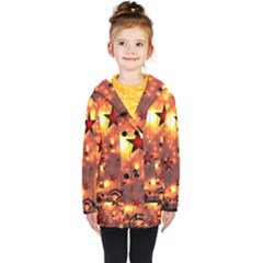 Star Radio Light Effects Magic Kids  Double Breasted Button Coat by HermanTelo