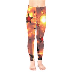 Star Radio Light Effects Magic Kids  Legging by HermanTelo