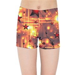 Star Radio Light Effects Magic Kids  Sports Shorts by HermanTelo