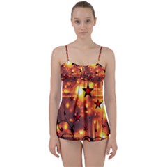 Star Radio Light Effects Magic Babydoll Tankini Set by HermanTelo