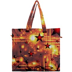 Star Radio Light Effects Magic Canvas Travel Bag