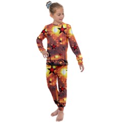 Star Radio Light Effects Magic Kids  Long Sleeve Set  by HermanTelo