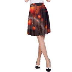 Valentine Day Love Heart A-line Skirt by HermanTelo