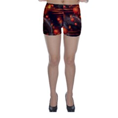 Valentine Day Love Heart Skinny Shorts by HermanTelo