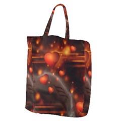 Valentine Day Love Heart Giant Grocery Tote