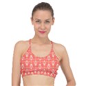 Seamless Pattern Background Red Basic Training Sports Bra View1