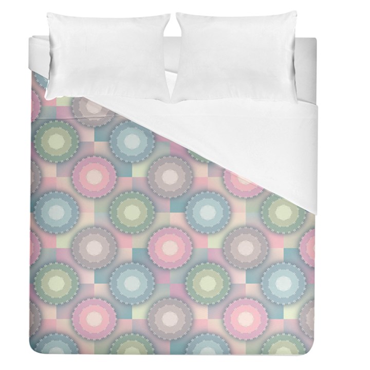 Seamless Pattern Pastels Background Duvet Cover (Queen Size)