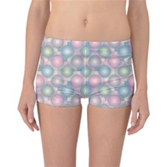 Seamless Pattern Pastels Background Reversible Boyleg Bikini Bottoms