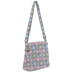 Seamless Pattern Pastels Background Zipper Messenger Bag